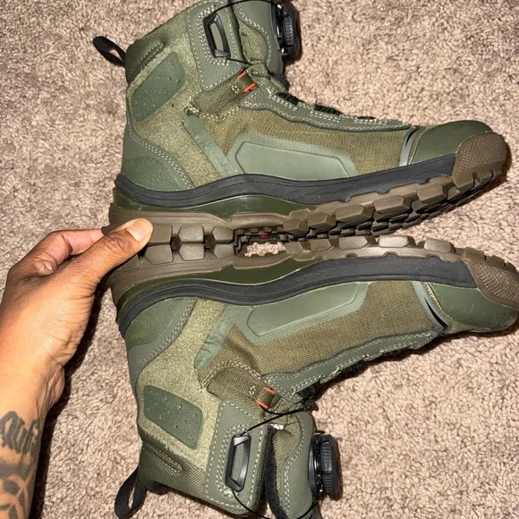 Size 7 - VANS Ultrarange Goretex Green EXO MTE-3 BOA Trail Boots, No Box, Great - Picture 8 of 11